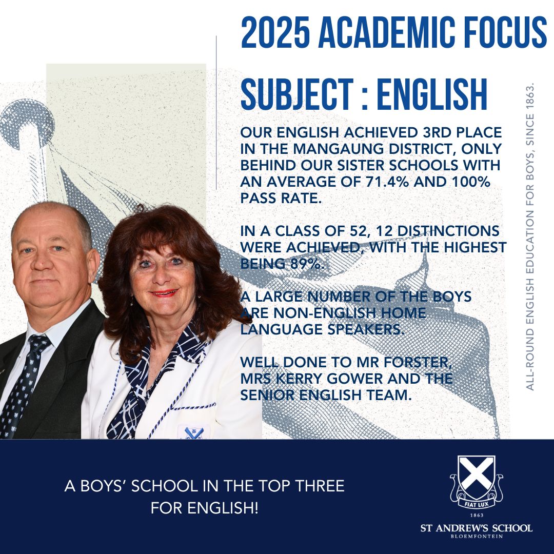 MATRIC RESULTS English